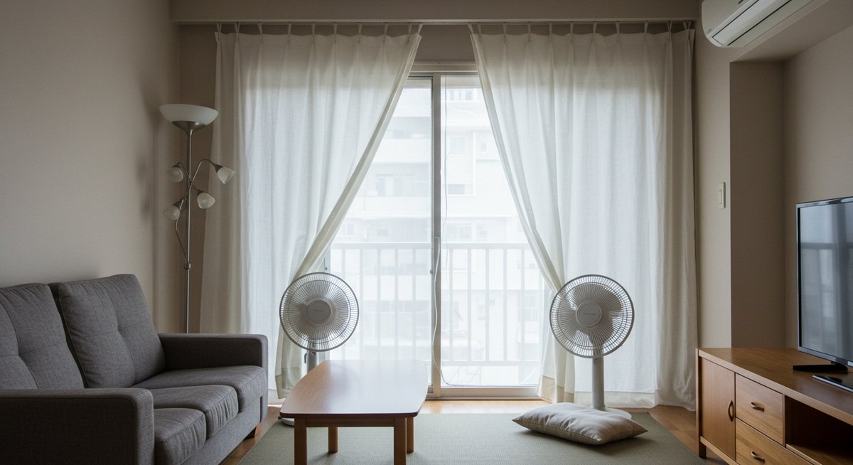 2ldk エアコンのない部屋