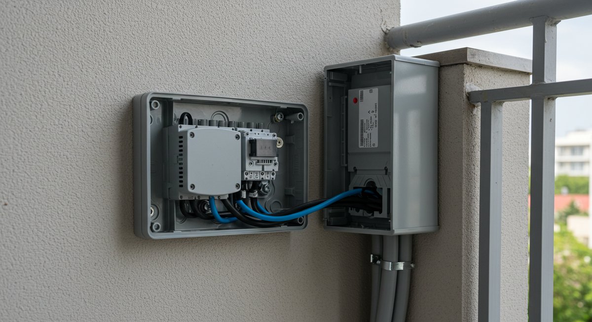 ベランダ ソーラーパネル 固定