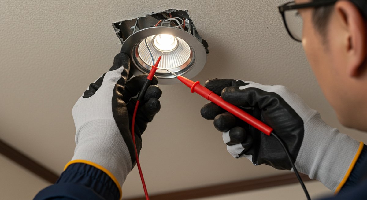 ダウンライト 電球交換 自分で