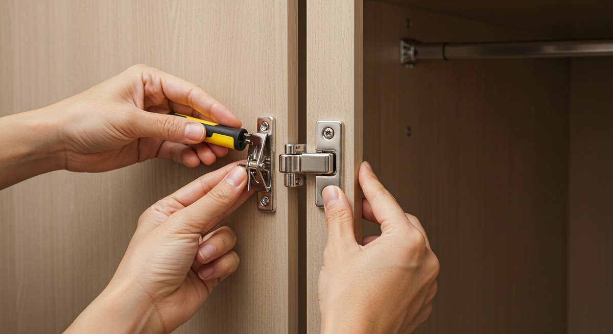 観音開き 扉 ストッパー 100均