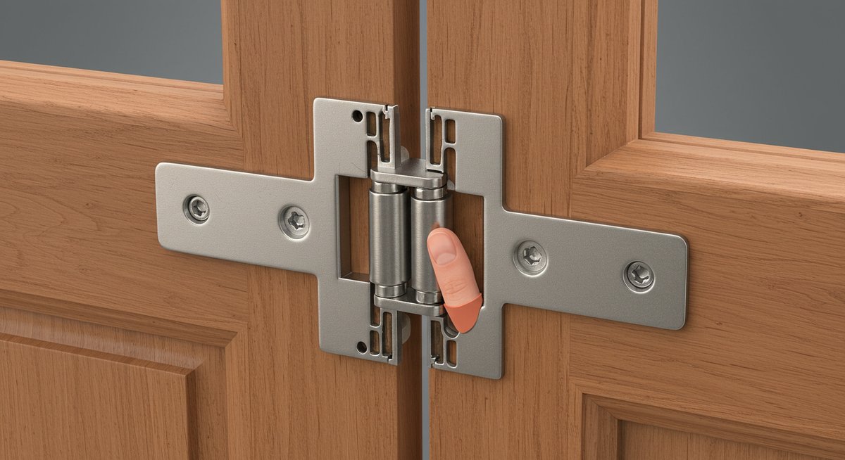 観音開き 扉 ストッパー 100均