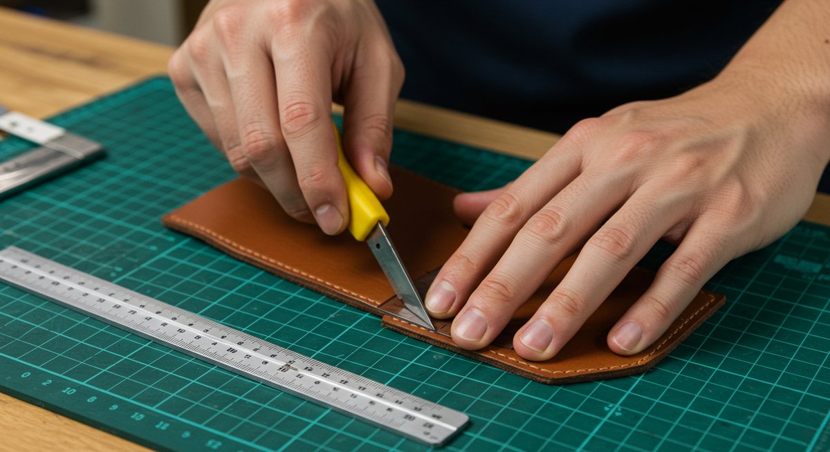 ナイフ シース自作