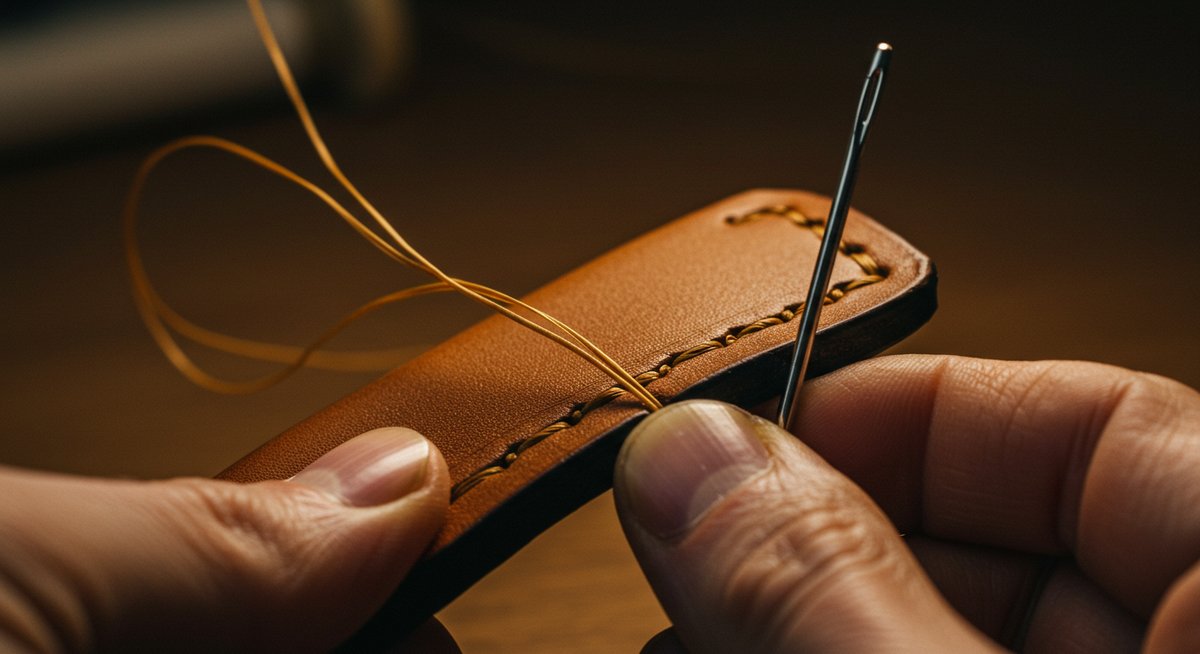 ナイフ シース自作