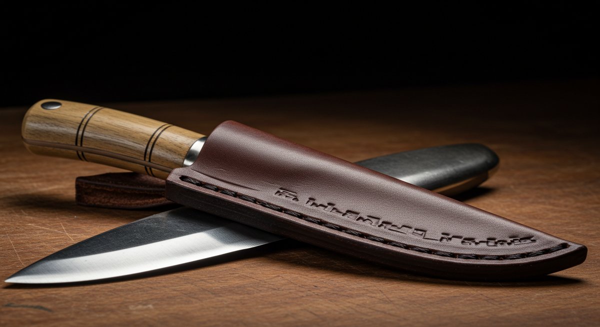 ナイフ シース自作