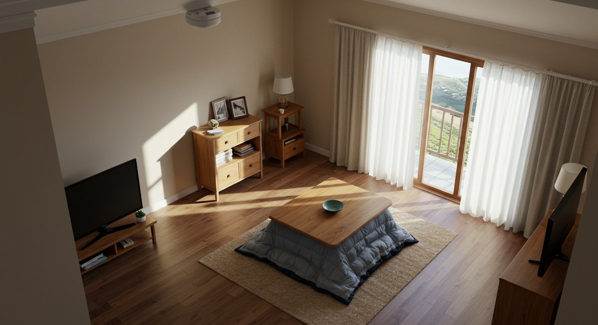 こたつ 消し 忘れ 不安