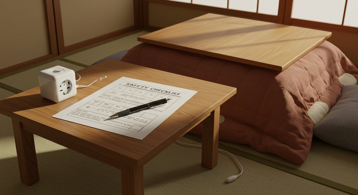 こたつ 消し 忘れ 不安