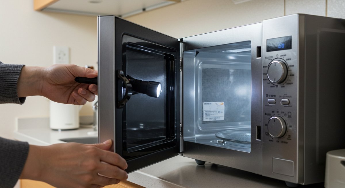 電子レンジ バチバチ 光