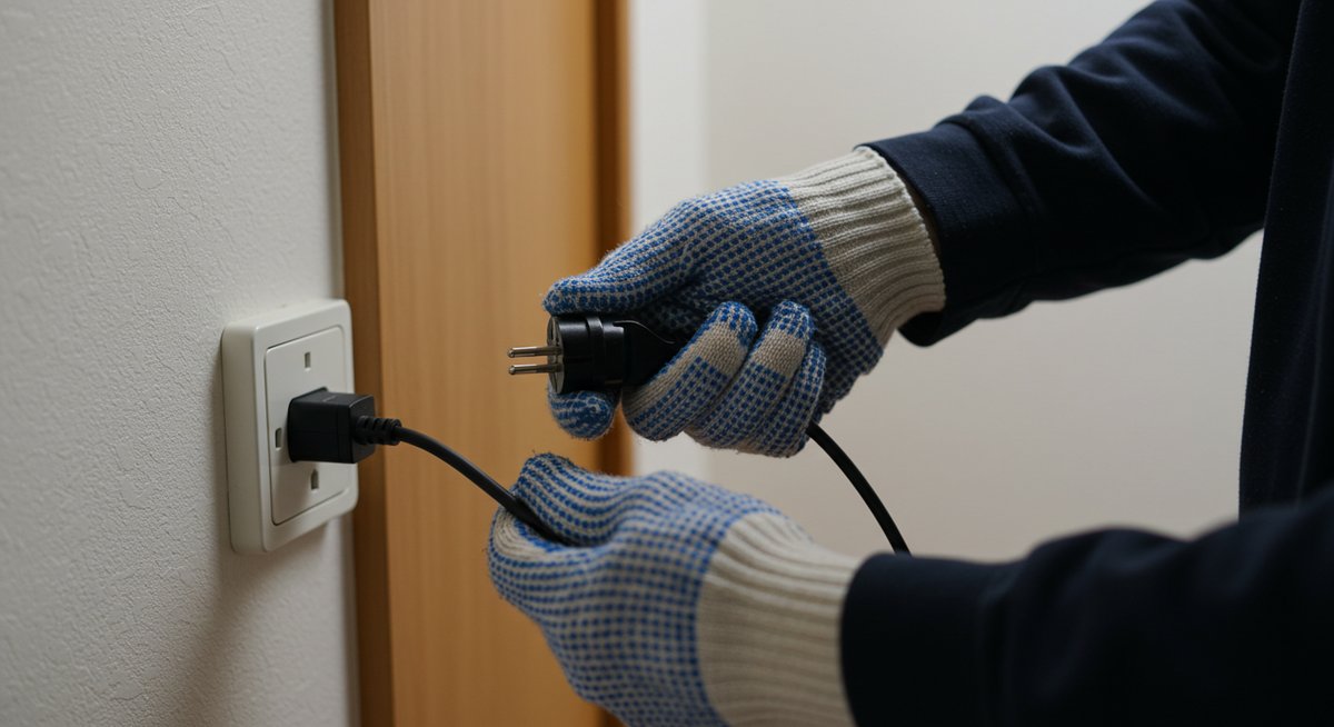 コンセント さすとき 光る 大丈夫