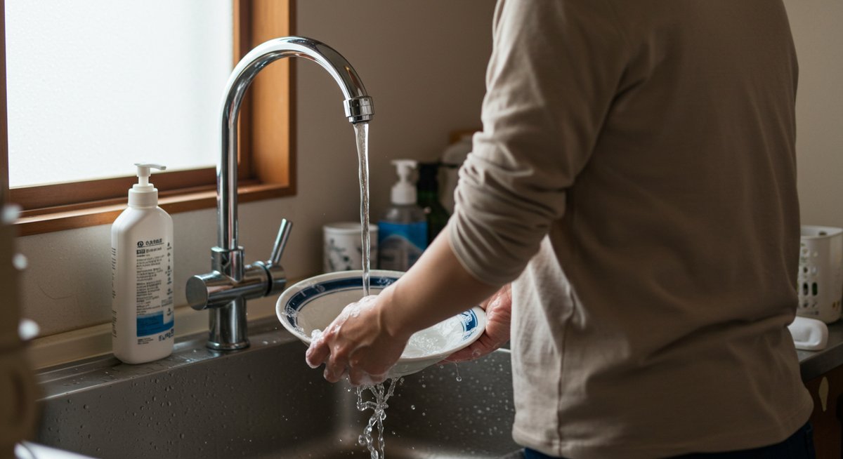 一人暮らし 皿洗い めんどくさい